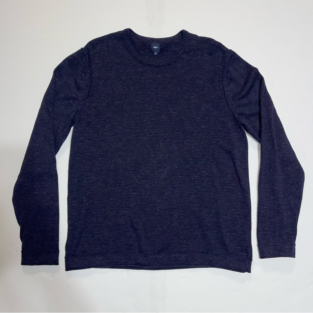Gap Blue Sweater Men’s Size XL 100% Cotton
